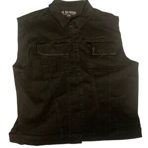 Si tu veux women’s black vest size XXL